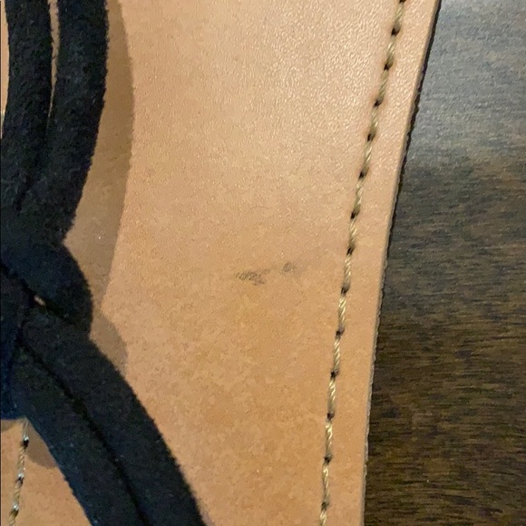 Nine West Suede Thong Sandals - worn once - Picture 3 of 6